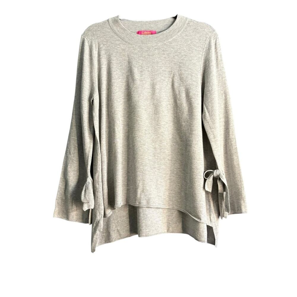 Catherine Malandrino Gray Knit Top Size M